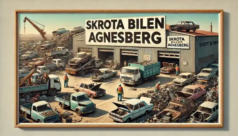 Skrotbil i Agnesberg hämtas och återvinns miljövänligt med ersättning