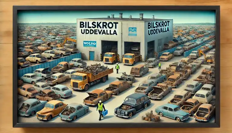 Bilskrot i Uddevalla hämtar skrotbil för återvinning med ersättning och smidig process